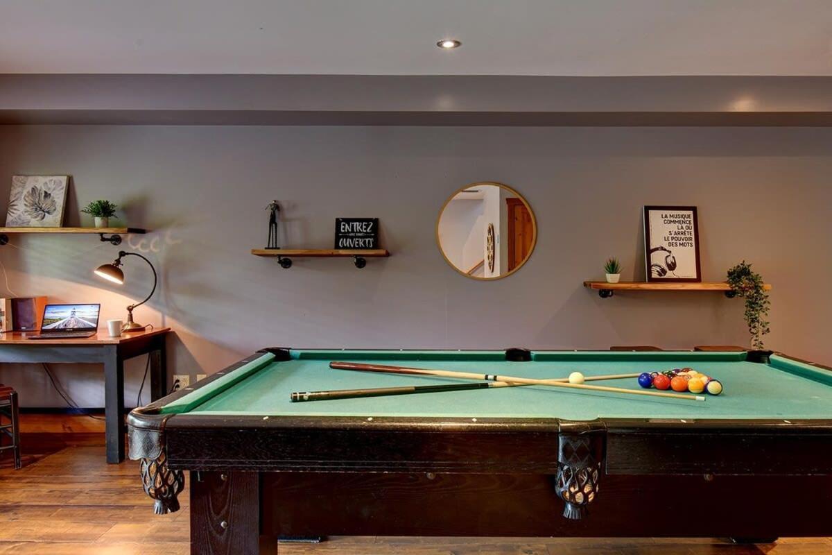 Chic Familiale, Relaxant Avec Spa En Montagnes Labelle Exteriér fotografie